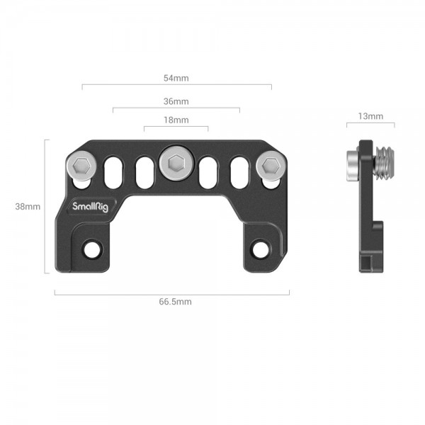 SmallRig Sony FX30/FX3 XLR Handle Adapter Plate MD4019